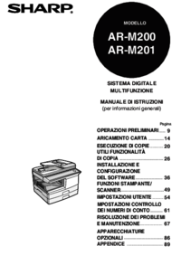 a Ver el documento Sharp AR-M200 Manual de usuario
